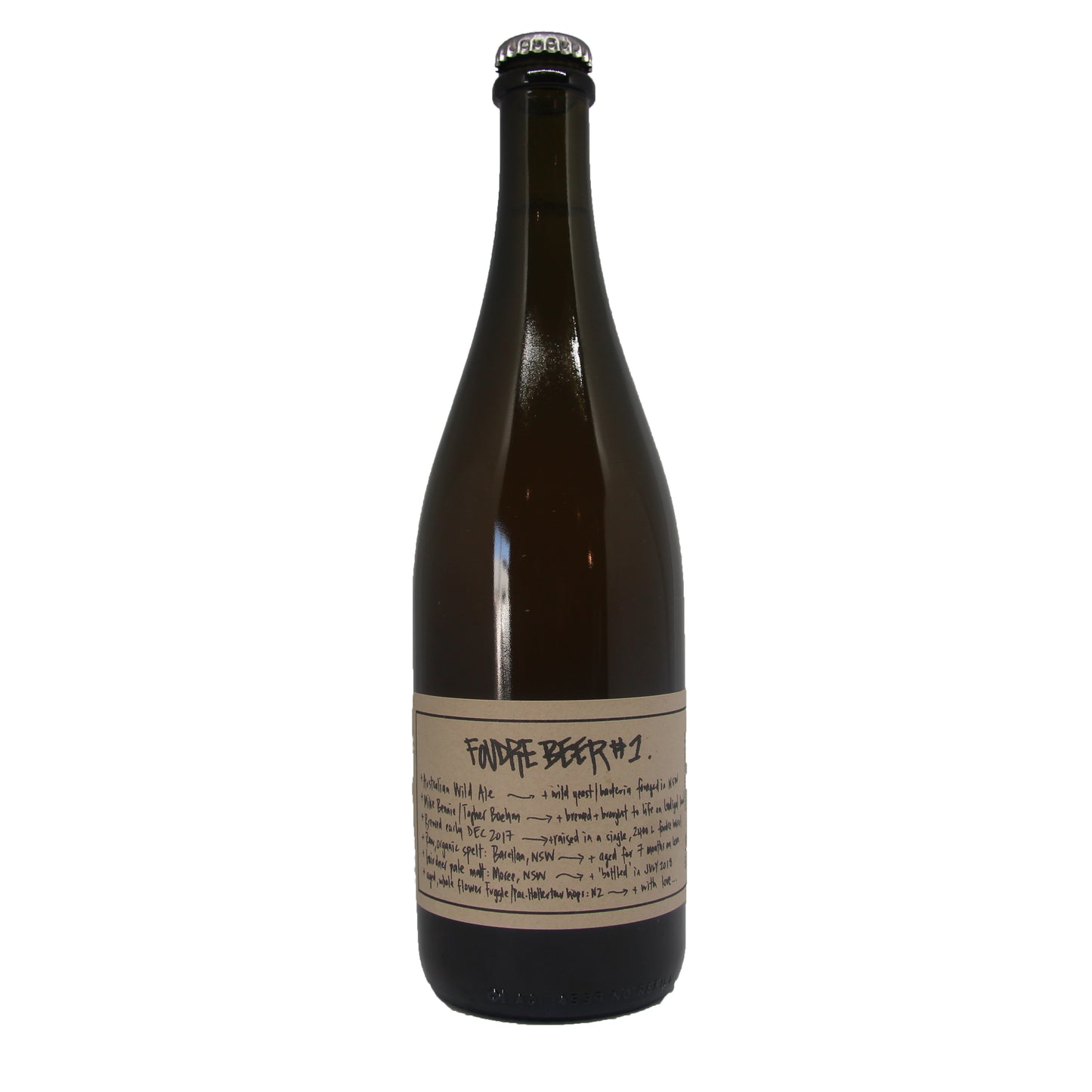 Wildflower x Mike Bennie Foudre Beer #1