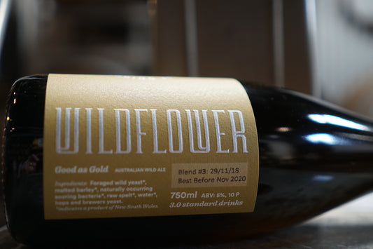 Wildflower Good as Gold Blend #3 - Tasting notes