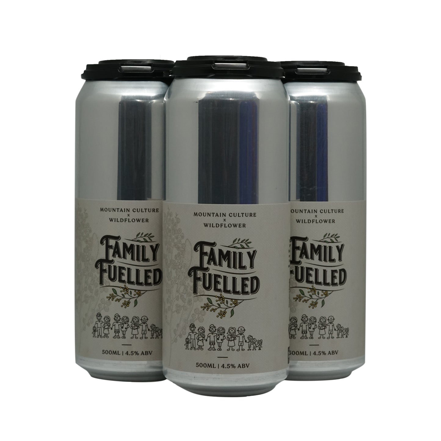 Mountain Culture x Wildflower - Family Fuelled - 4 x 500ml cans