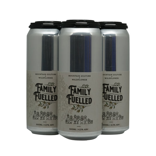 Mountain Culture x Wildflower - Family Fuelled - 4 x 500ml cans